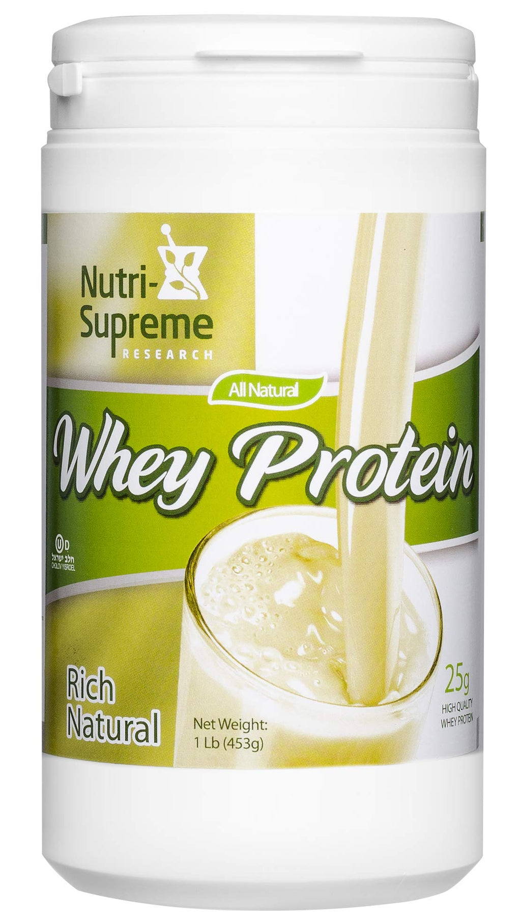 Nutri-Supreme Research Whey Protein Natural Flavor - 1 Lb