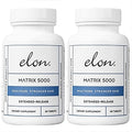 Elon Matrix 5000 Biotin 5000mcg Hair Growth Vitamins - 120 Tablets