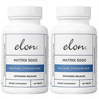 Elon Matrix 5000 Biotin 5000mcg Hair Growth Vitamins - 120 Tablets