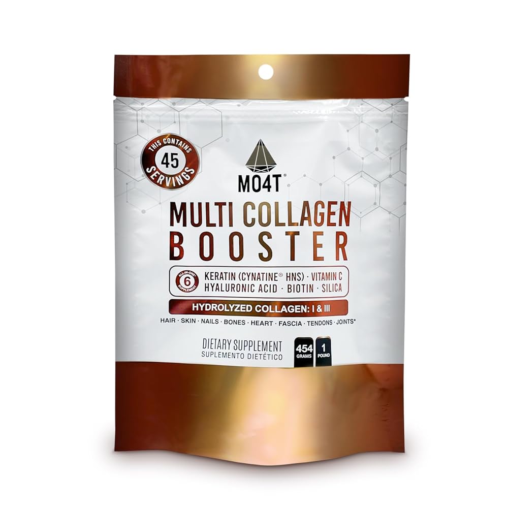 MOMOF4TRANSFORM Multi Collagen Booster Powder - 1 Pound