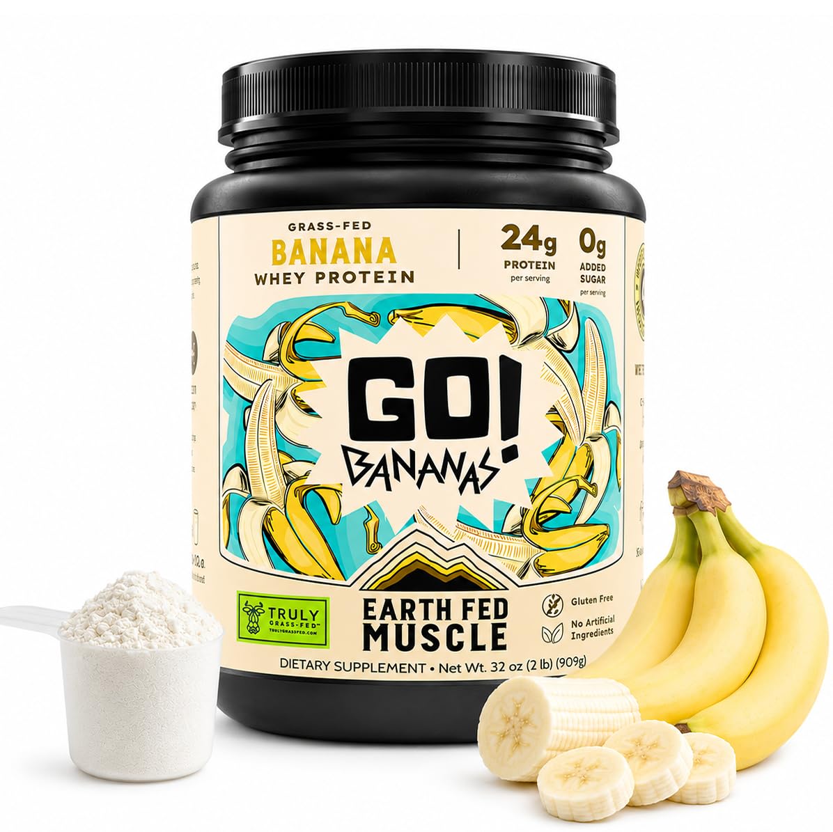Earth Fed Muscle Whey Protein Isolate