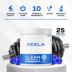XEELA Pre Workout Powder - Clean & Tested - Jitter Free