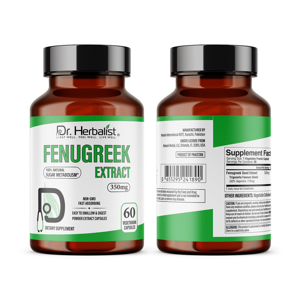 Dr. HERBALIST Herbal Extract Capsules, Choose Your Herb