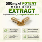Circle of Nature Maca Root Ashwagandha Capsules - 120 Capsules - image 4