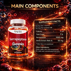 VAITE Serrapeptase 120,000 SPU Proteolytic Enzyme - 60 Gummies - image 3