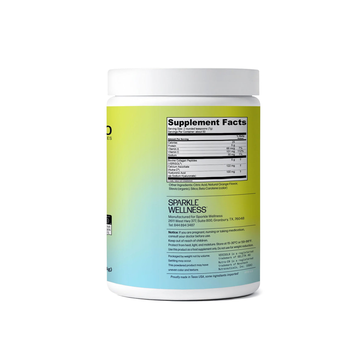 Sparkle Wellness Skin Boost Plus VERISOL Collagen