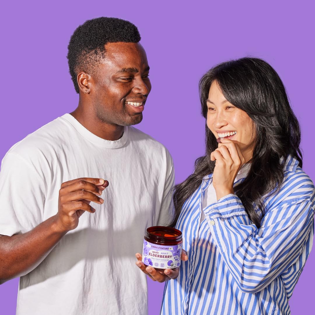 Llama Naturals Elderberry Gummies for Adults Immune Support - 90 Ct - image 5