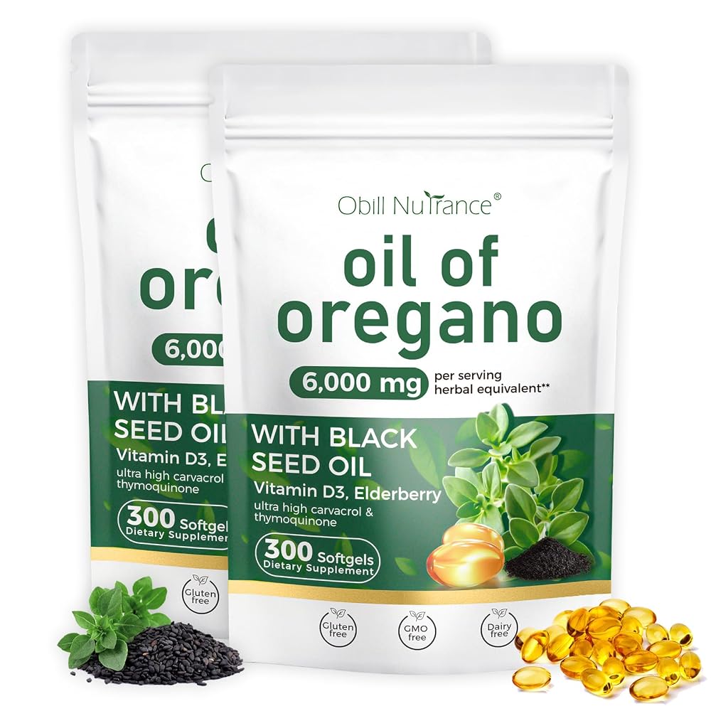 Obill NuTrance Oil of Oregano Capsules
