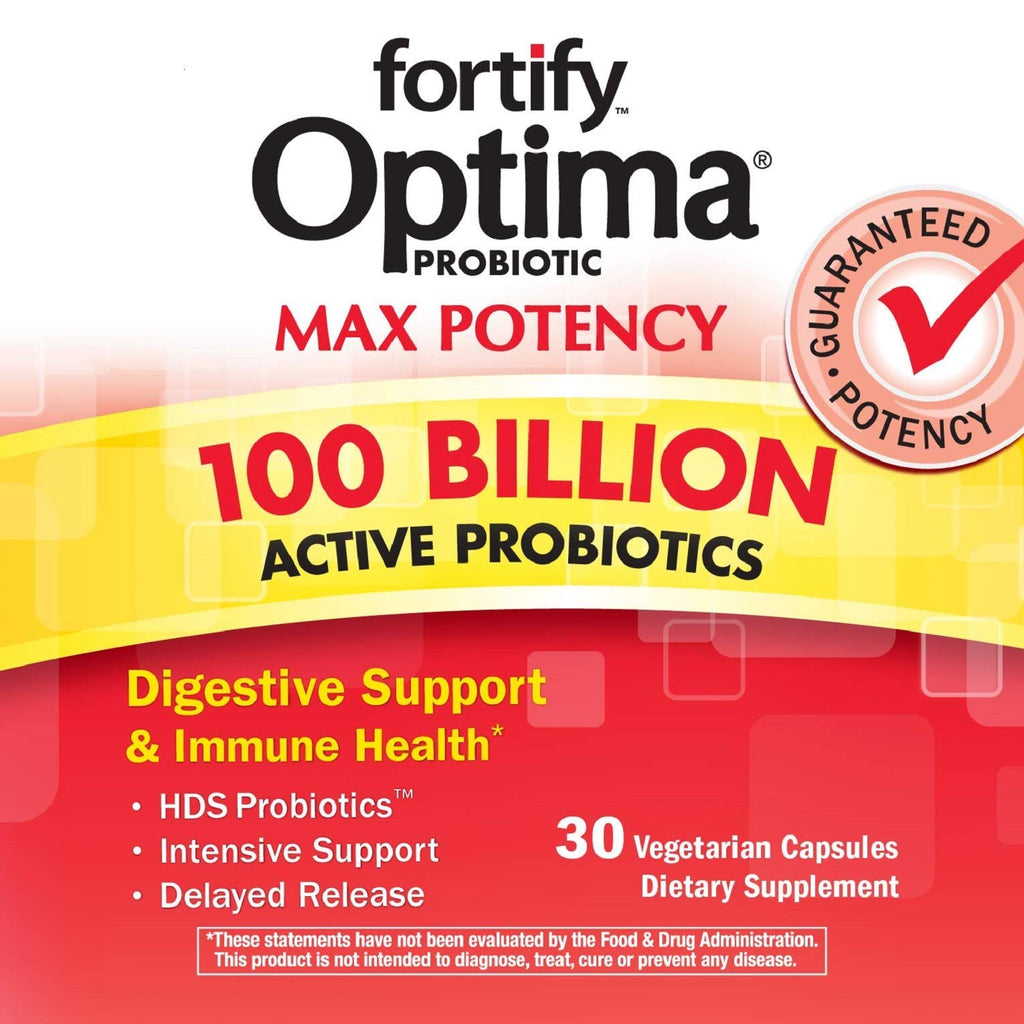 Nature's Way Fortify Optima Daily Probiotic 100 Billion - 30 Capsules - image 3