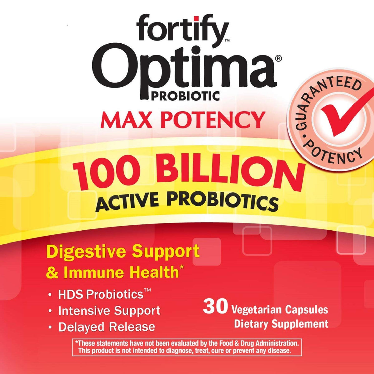 Nature's Way Fortify Optima Daily Probiotic 100 Billion - 30 Capsules - image 3