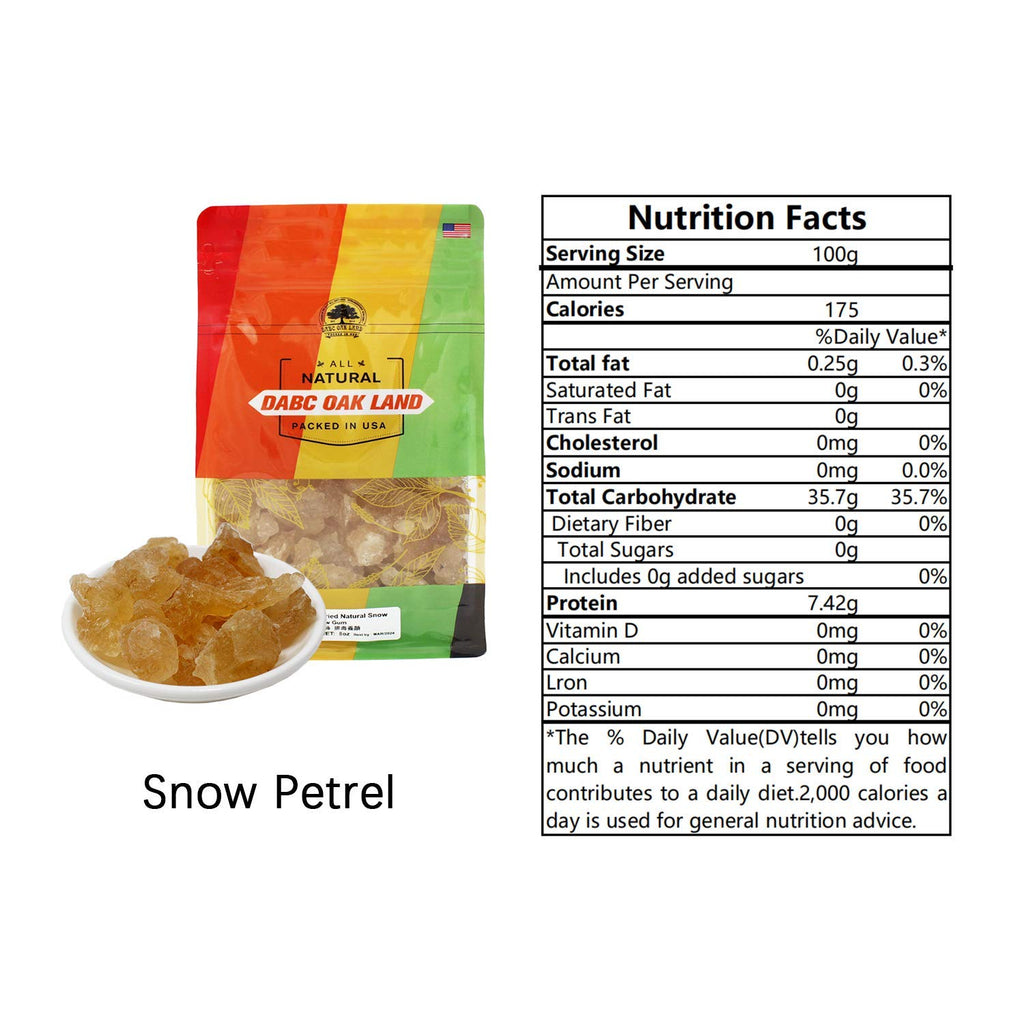 DABC OAK LAND Natural Wild Tragacanth Gum Snow Swallow - 8 oz - image 7