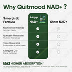 Quit mood NAD+ Supplement with Nicotinamide Riboside 1000mg - 90 Capsules - image 6