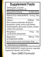 OLANTA Calcium Magnesium Vitamin D3 Supplement - 240 Capsules - image 5