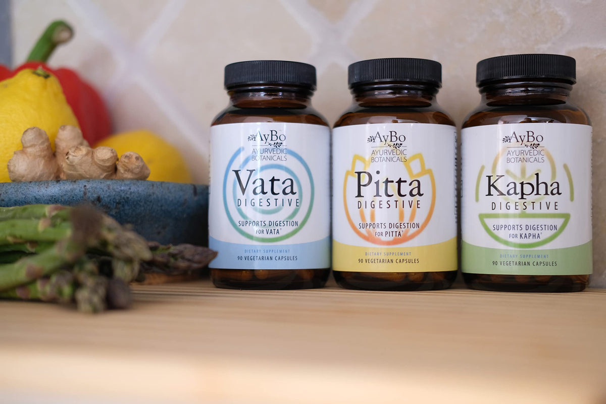 AyBo Pitta Digestive Supplement - 90 Vegetarian Capsules - image 3