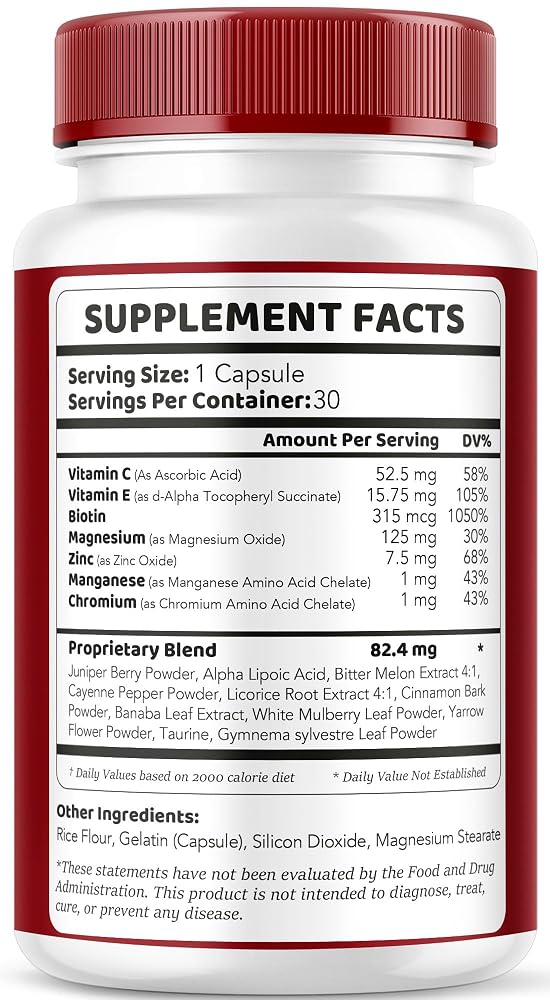 LIVORKA GlucoBlocker Support Supplement Capsules - 30 Capsules - image 7