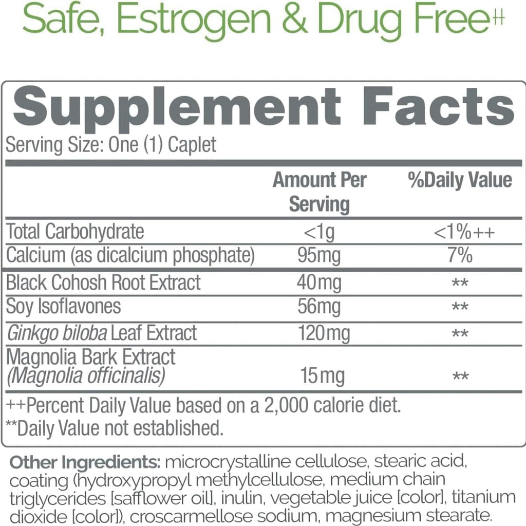 Estroven Menopause Relief - 60 Caplets - image 3
