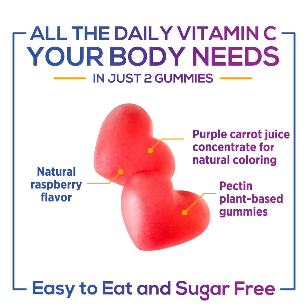 Nature's Nutrition Vitamin C Gummies - 100% Daily Value VitaminC