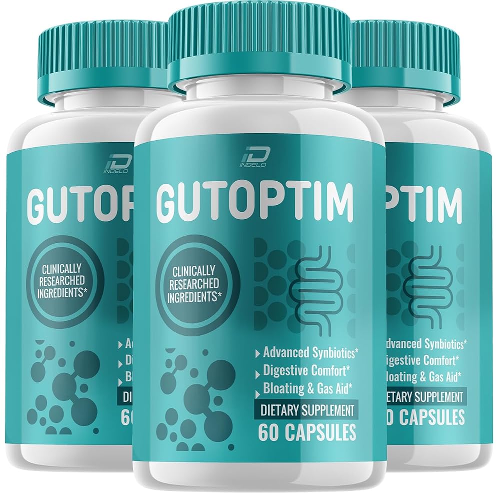 Indelo Gutoptim Advanced Probiotic Capsules Digestive Support - 180 Capsules