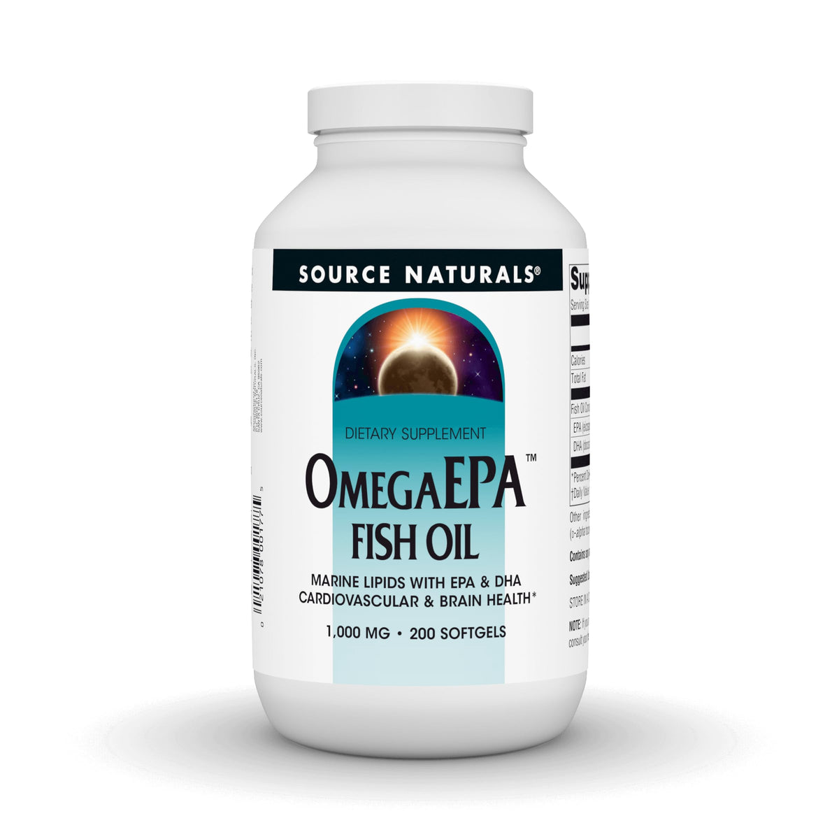Source Naturals OmegaEPA Fish Oil 1000 mg - 200 Softgels