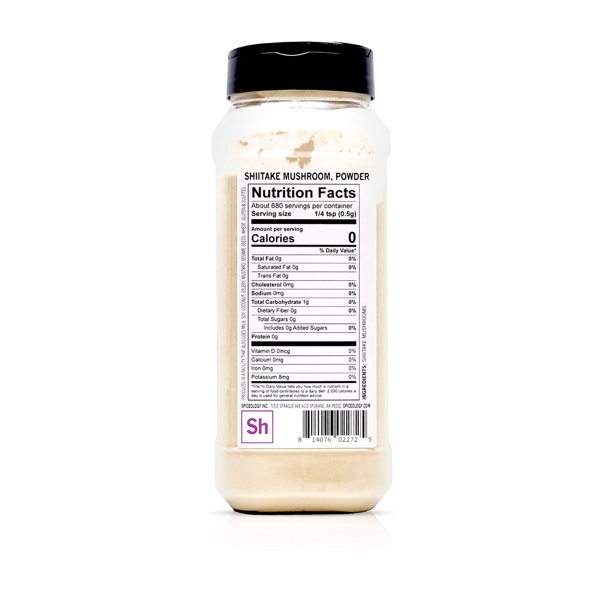Spiceology Shiitake Mushroom Powder - 12 oz - image 2