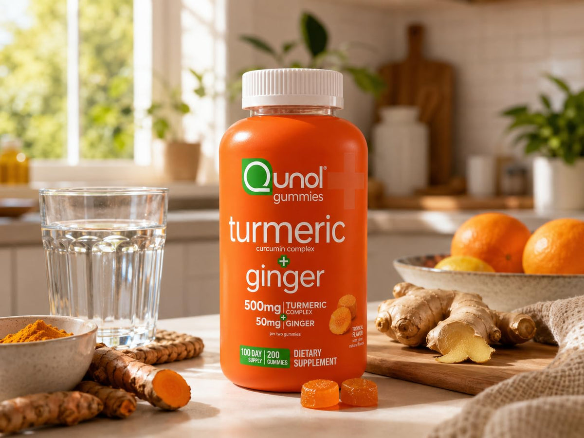 Qunol Turmeric and Ginger Gummies Joint Support - 200 Gummies - image 4