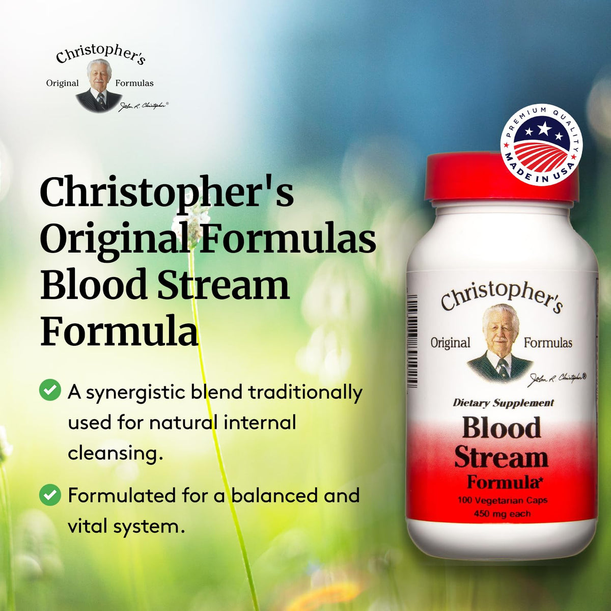 Christopher's Original Formulas Blood Stream Formula - 100 Capsules - image 4