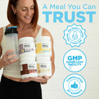 TransformHQ Meal Replacement Shake Powder 7 Servings (Peach Milkshake