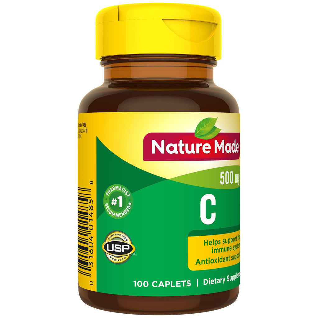 Nature Made Vitamin C 500 mg - 100 Caplets - image 5