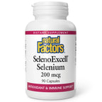 Natural Factors SelenoExcell Selenium 200mcg Antioxidant - 90 Capsules
