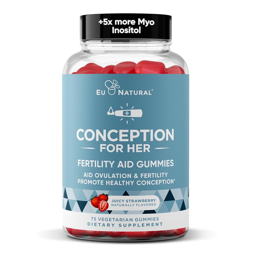 Eu Natural Conception for Her Fertility Gummies with Myo-Inositol - 75 Gummies