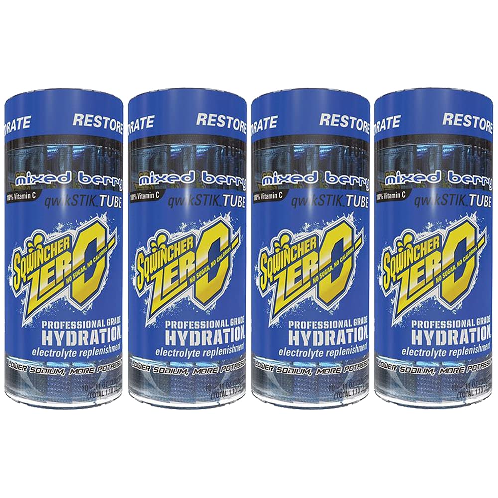 Sqwincher Zero Qwik Stik Sugar Free Electrolyte Drink Mix - 40 Sticks