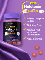Carlyle Kids Melatonin Gummies 1 mg - 70 Count - image 4