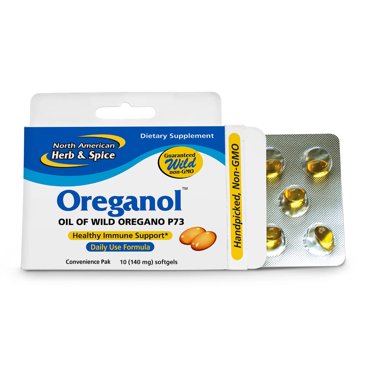 North American Herb & Spice Oreganol P73 Immune Support - 10 Softgels