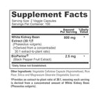 NusaPure White Kidney Bean Extract 800mg - 200 Vegetarian Capsules - image 4