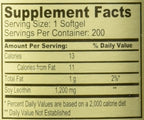 NCB Lecithin 1200 mg - 200 Softgels - image 3