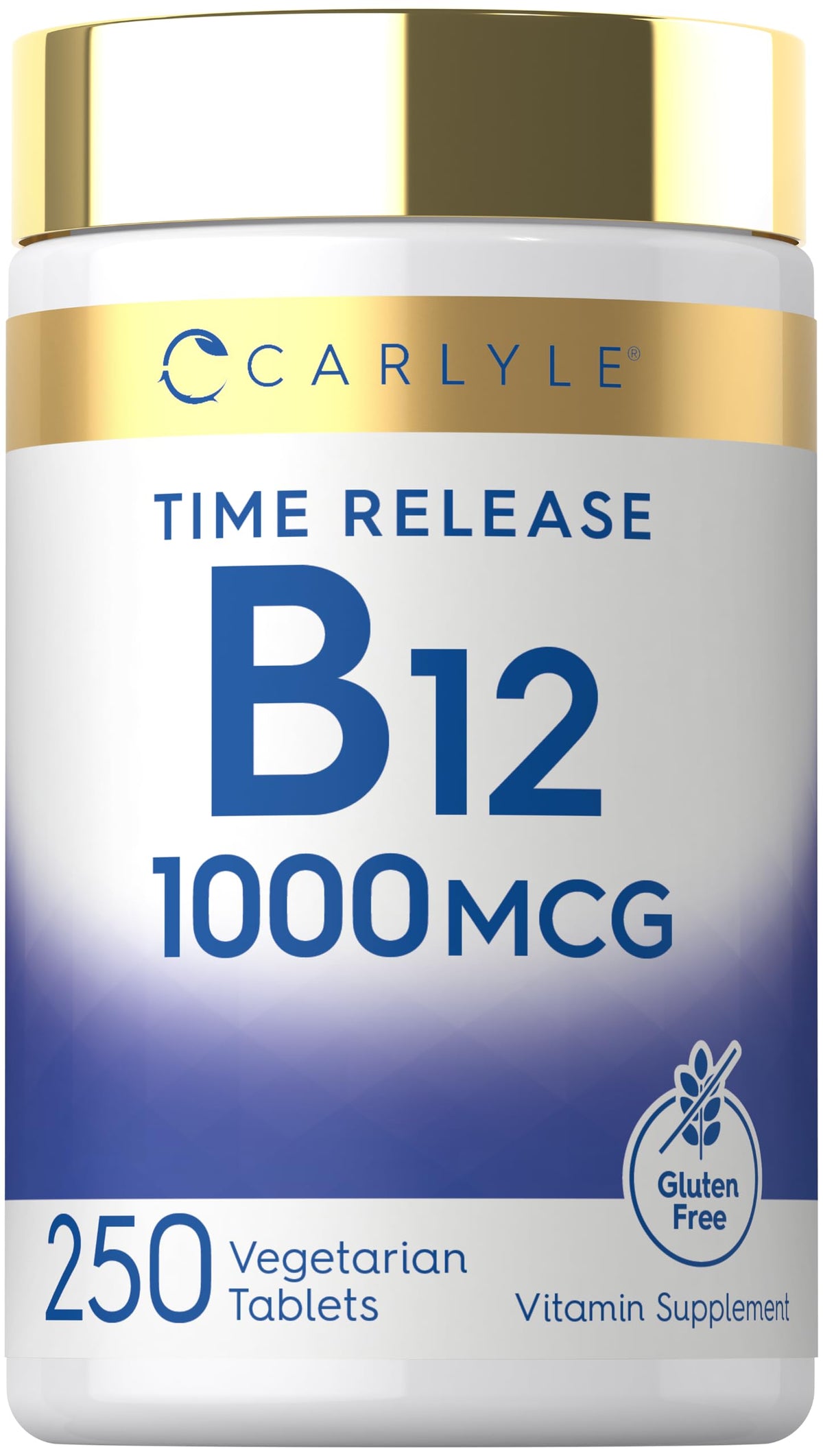 Carlyle B12 Vitamin 1000 mcg Time Release - 250 Tablets