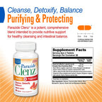 Body Gold Parazide Clenz Herbals & Peppermint - 60 Tablets - image 2