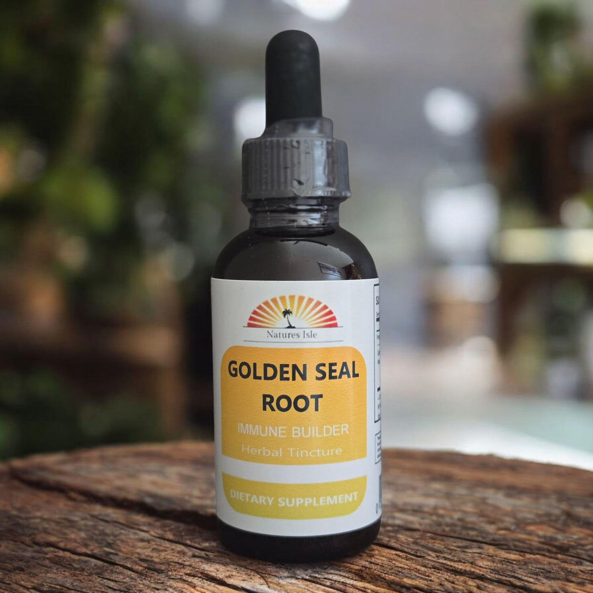 Herbal Island Goldenseal Root Tincture Alcohol Free - 2 Fl. Oz