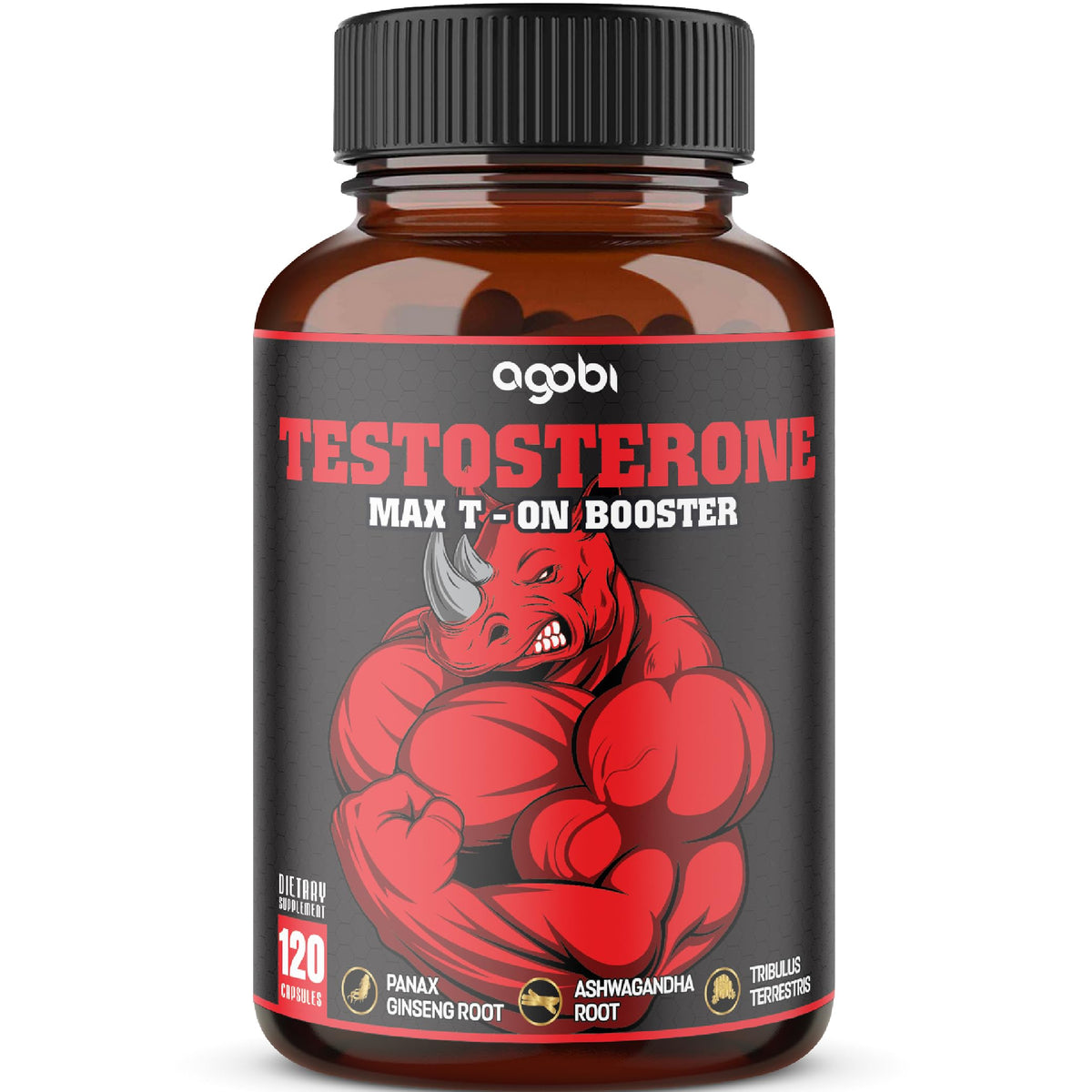 agobi 11-in-1 Testosterone Supplement - 120 Capsules