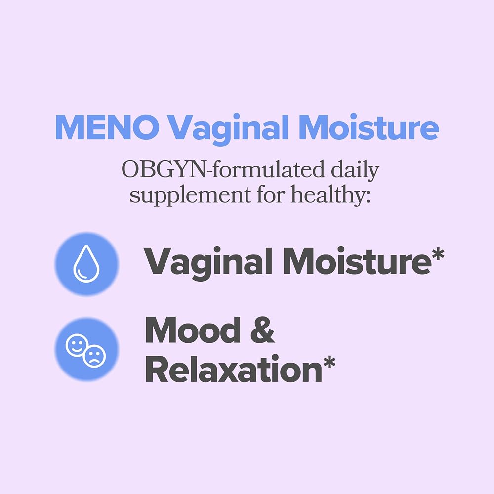 O Positiv MENO Vaginal Moisture Hormone-Free Capsules - 60 Count - image 2