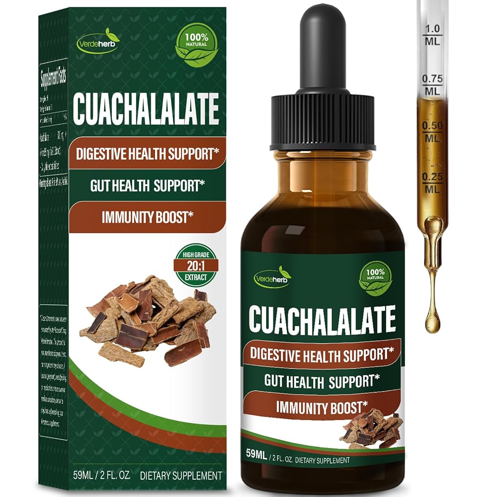 Verdeherb Cuachalalate Drops Digestive & Immune Support - 2 Fl Oz