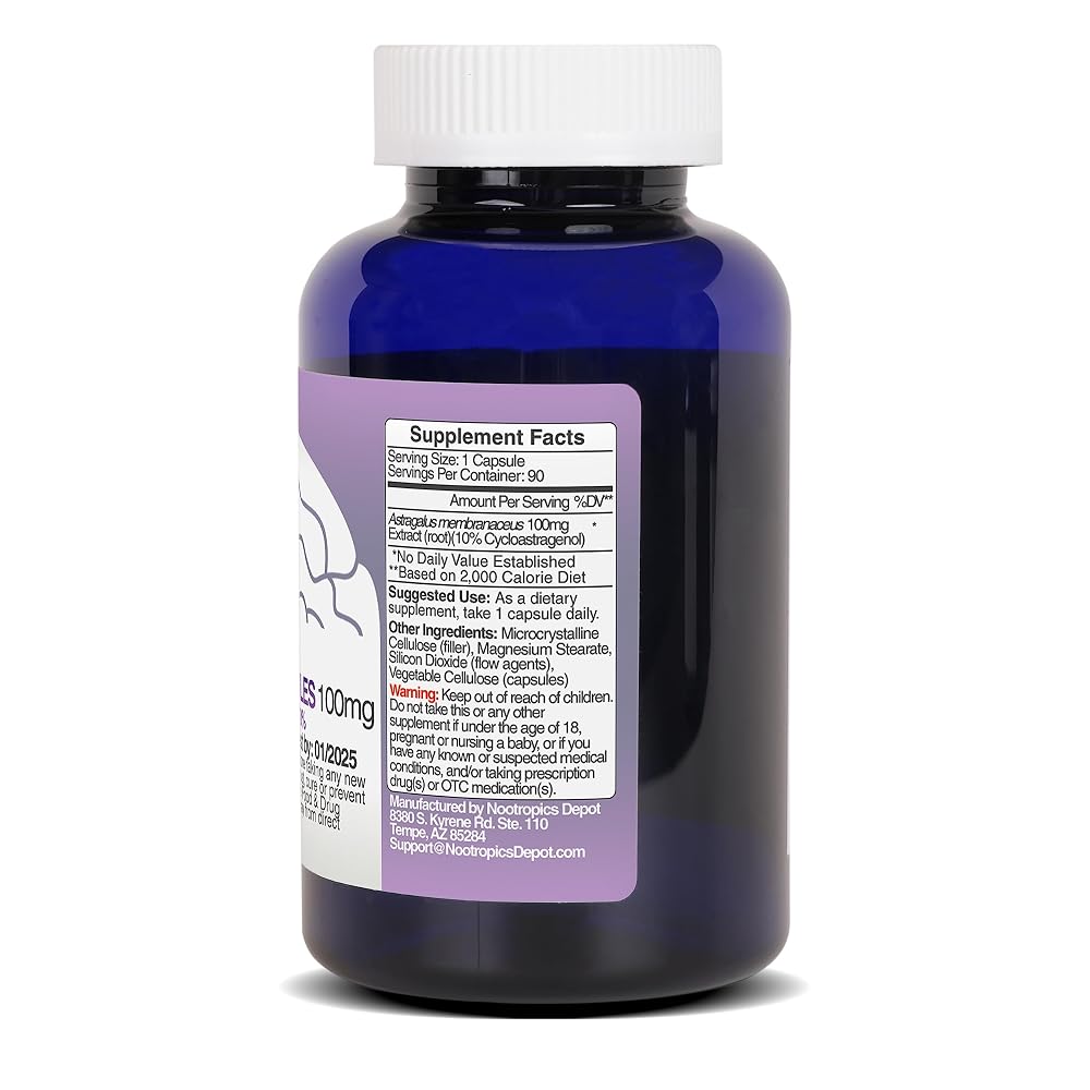 Nootropics Depot Cycloastragenol 10% Capsules