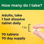 Nature Made Vitamin D3 5000 IU Fast Dissolve Tablets - 70 Tablets - image 5
