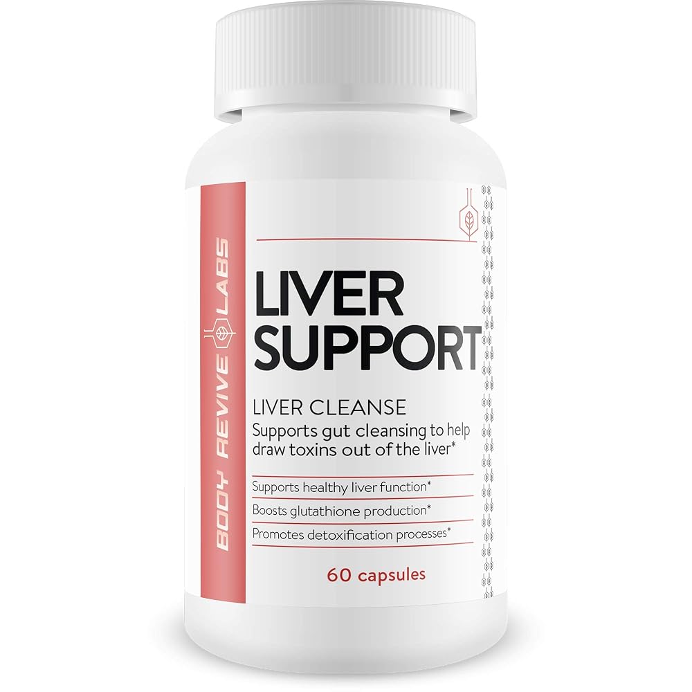 Body Revive Labs Liver Support Supplement - 60 Capsules