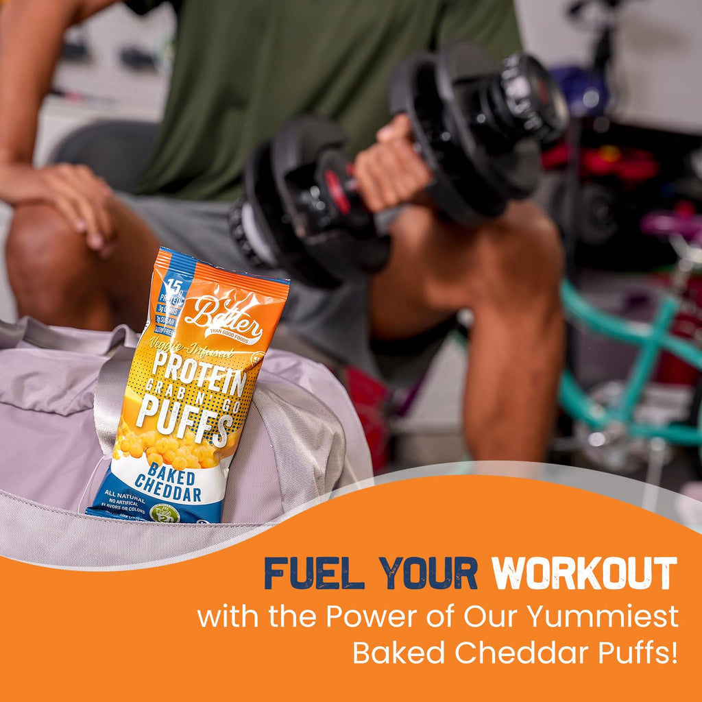 Better Than Good Savory Keto, Gluten-Free Protein Puffs 4 Pack