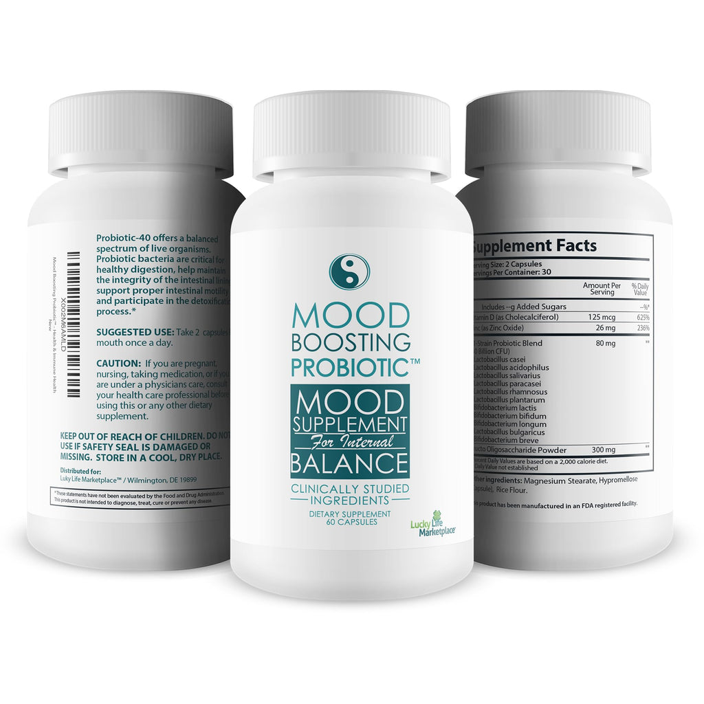 JOGRO Mood Boosting Probiotic Supplement - Capsules - image 4