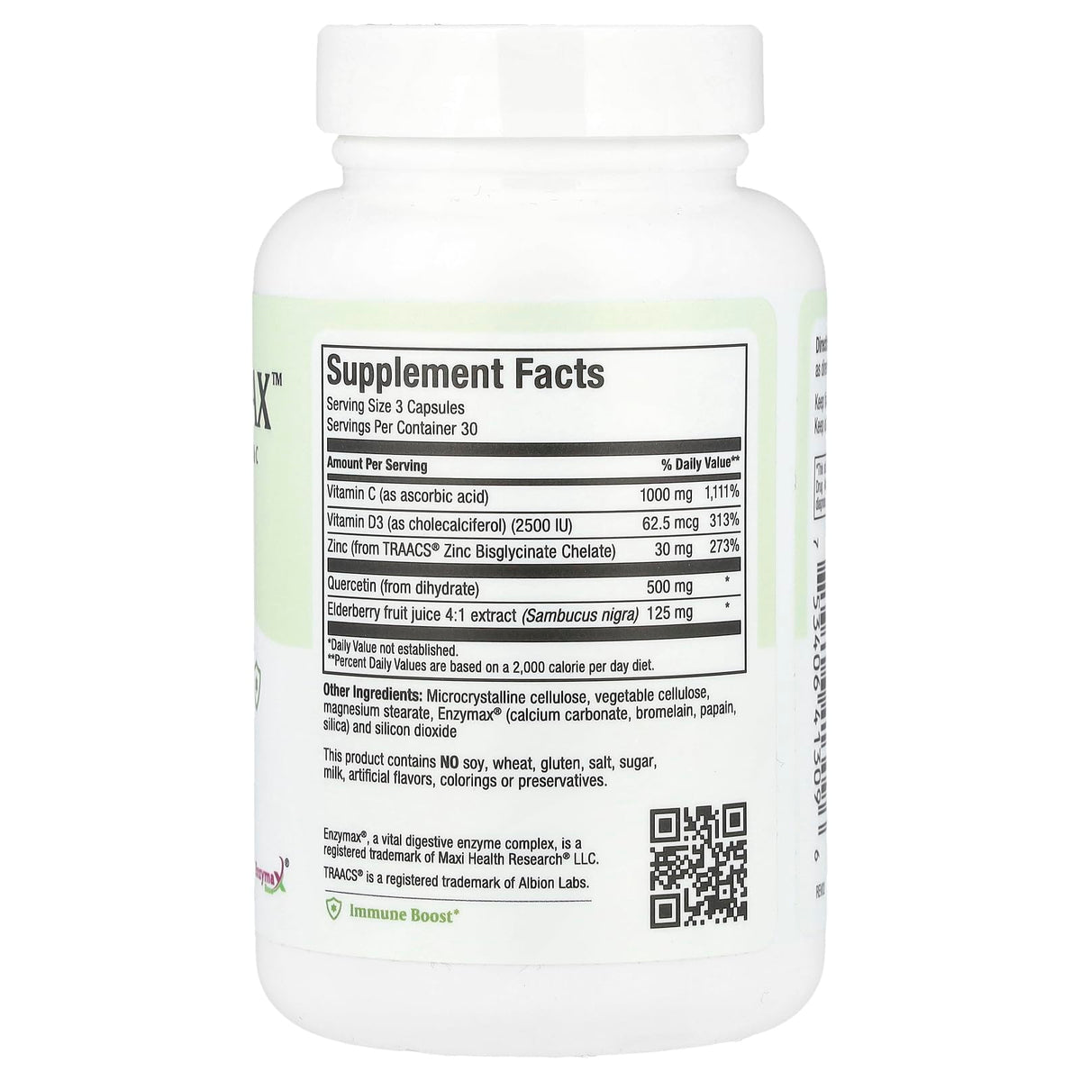 Maxi Health Quercetin 500mg Capsules
