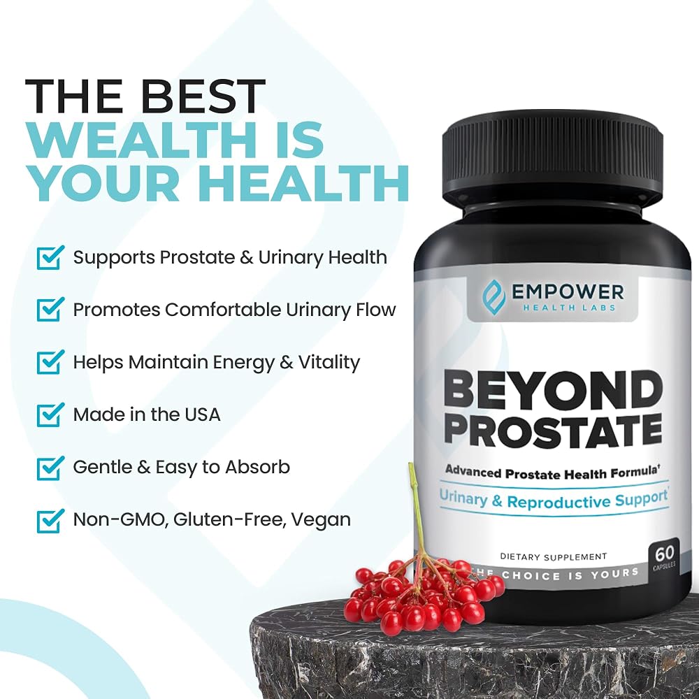 Empower Health Beyond Prostate Supplement - 60 Capsules - image 4