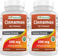 Best Naturals Cinnamon 500 mg - 250 Capsules