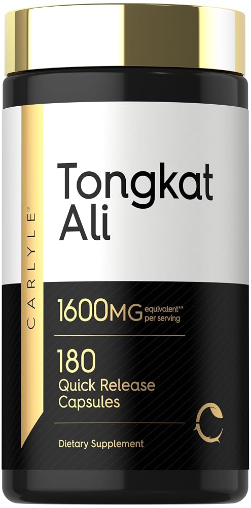 Carlyle Tongkat Ali Extract - 180 Capsules